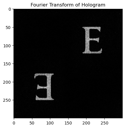 Result of hologram